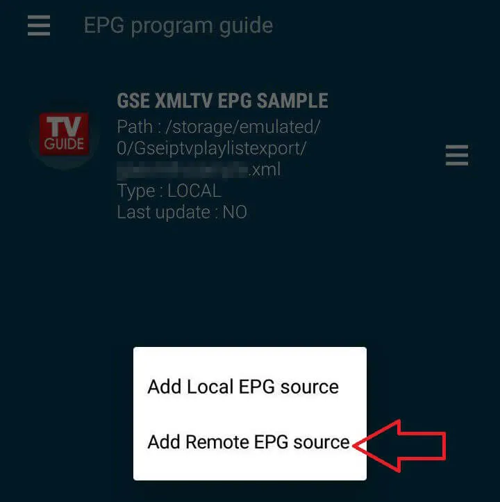 How to setup EPG on Android using GSE IPTV App 2025? 4 September 7272 epg gse android3 2026