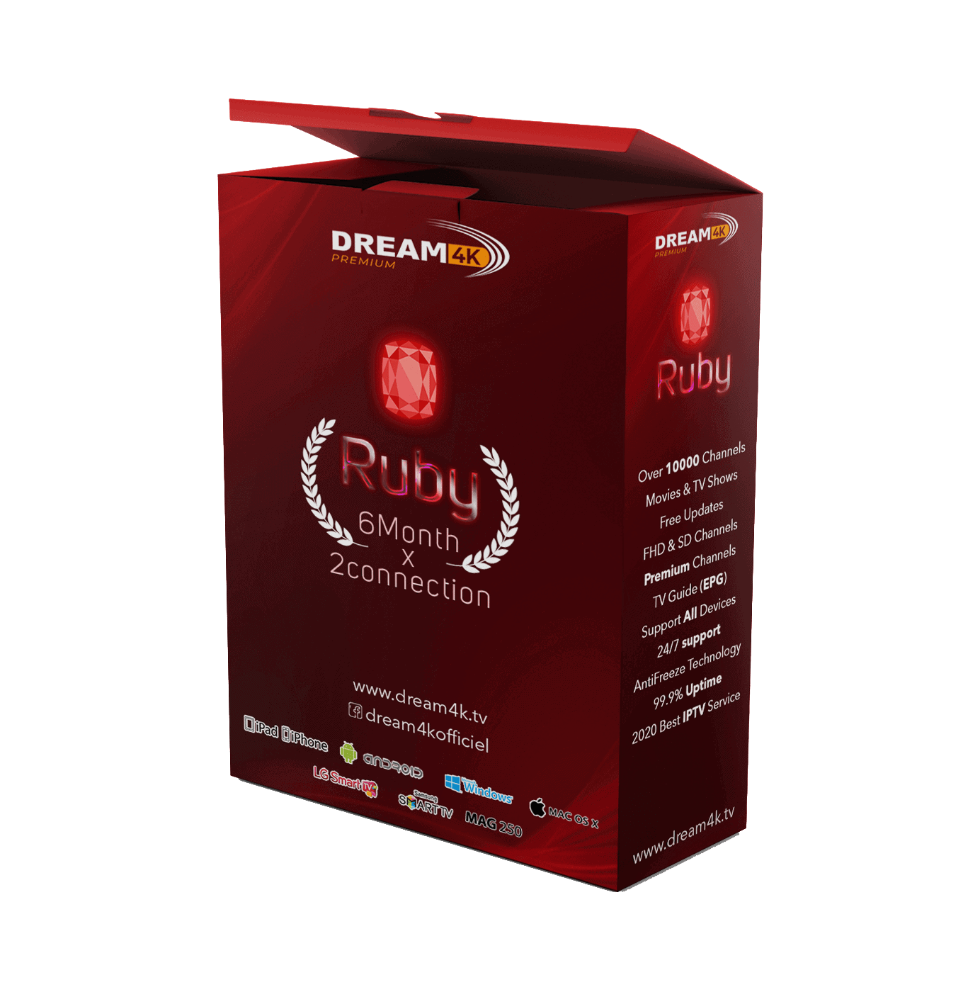 Ruby - 6 Month 1 December usa iptv